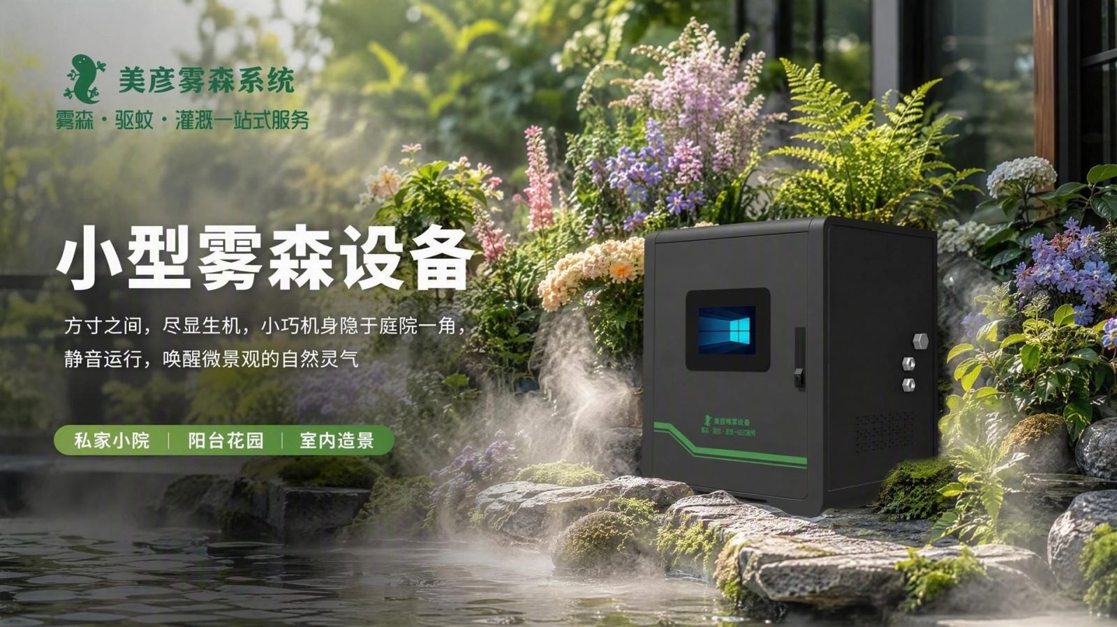 龙岩花园庭院驱蚊系统